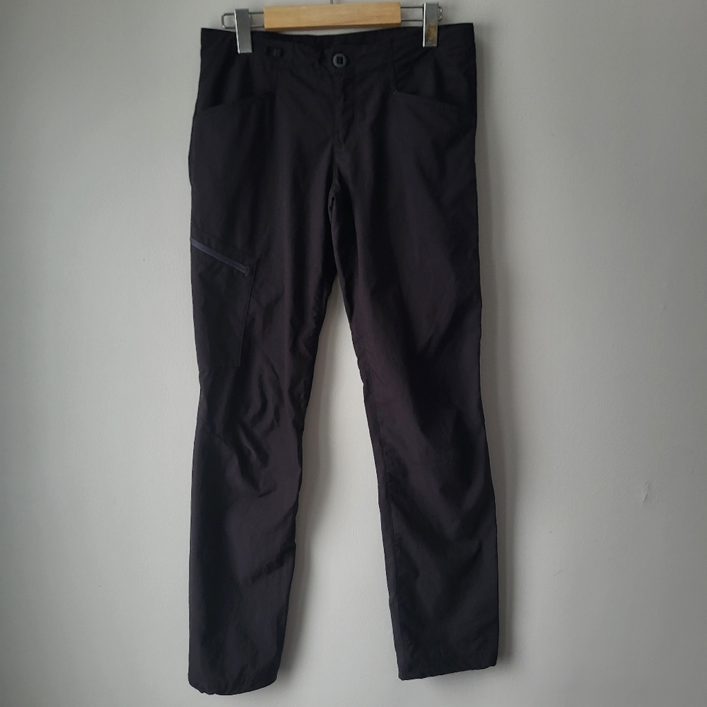 Patagonia Black Outdoor Active Wear Sporty Shell Pants